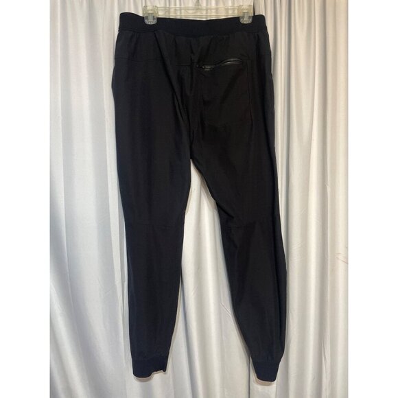 Lululemon Mens Black Jogger Pants L Polyester/Nylon Stretch - Picture 4 of 7